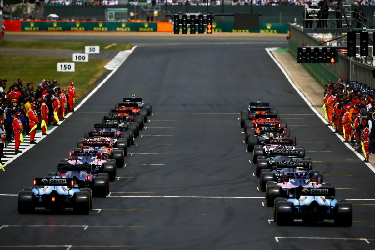 Какие места на старте f1